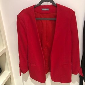 Beautiful red blazer